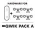 Qwiktruks - Quick Release System(Qwik Pack A)